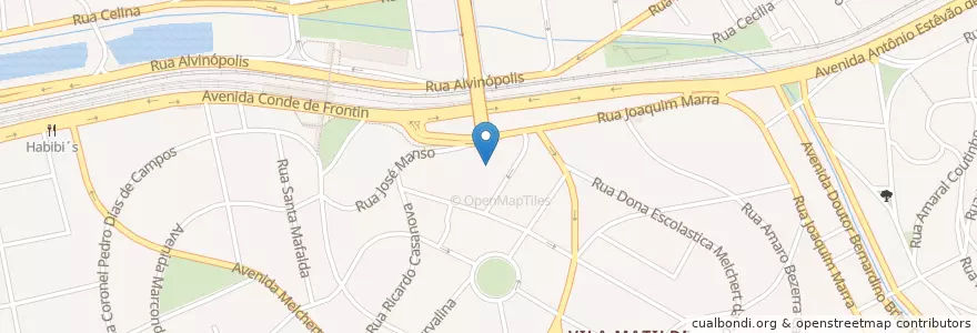 Mapa de ubicacion de Hospital São Carlos en Бразилия, Юго-Восточный Регион, Сан-Паулу, Região Geográfica Intermediária De São Paulo, Região Metropolitana De São Paulo, Região Imediata De São Paulo, Сан-Паулу.