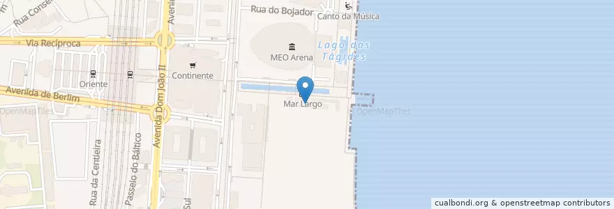 Mapa de ubicacion de Bufalo Grill en Portugal, Lissabon, Grande Lisboa, Lissabon, Parque Das Nações.