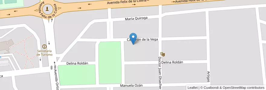 Mapa de ubicacion de 25 de Mayo Sur en Argentinië, La Rioja, Departamento Capital, La Rioja.