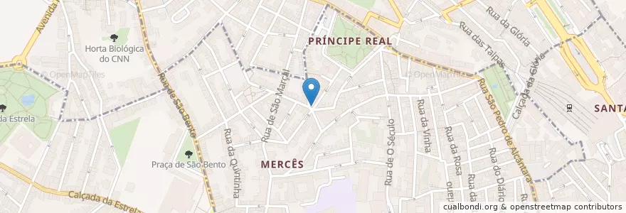 Mapa de ubicacion de Finalmente Clube en Portugal, Aire Métropolitaine De Lisbonne, Lisbonne, Grande Lisboa, Lisbonne, Misericórdia.