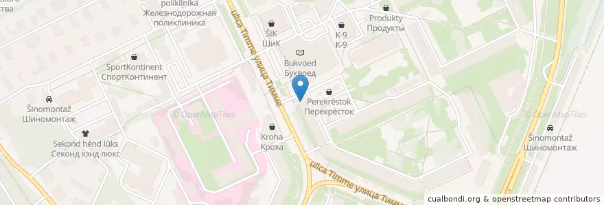 Mapa de ubicacion de Инвитро en Russia, Northwestern Federal District, Arkhangelsk Oblast, Primorsky District, Городской Округ Архангельск.