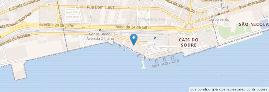 Mapa de ubicacion de B'leza en Portekiz, Área Metropolitana De Lisboa, Lisboa, Grande Lisboa.