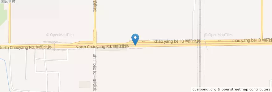 Mapa de ubicacion de 十里堡地铁自行车存放处 en China, Pequim, Hebei, 朝阳区 / Chaoyang.