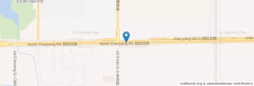 Mapa de ubicacion de 存车处 en 중국, 베이징시, 허베이성, 朝阳区 / Chaoyang.