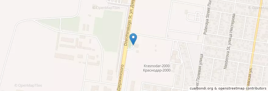 Mapa de ubicacion de Уфимнефть en Rusya Federasyonu, Южный Федеральный Округ, Krasnodar Krayı, Городской Округ Краснодар.