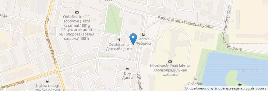 Mapa de ubicacion de Детский центр "Калинка" en Rusland, Centraal Federaal District, Oblast Moskou, Городской Округ Реутов.