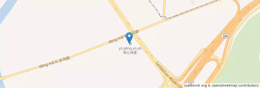 Mapa de ubicacion de 渔公渔婆 en China, Beijing, Hebei, Daxing District.