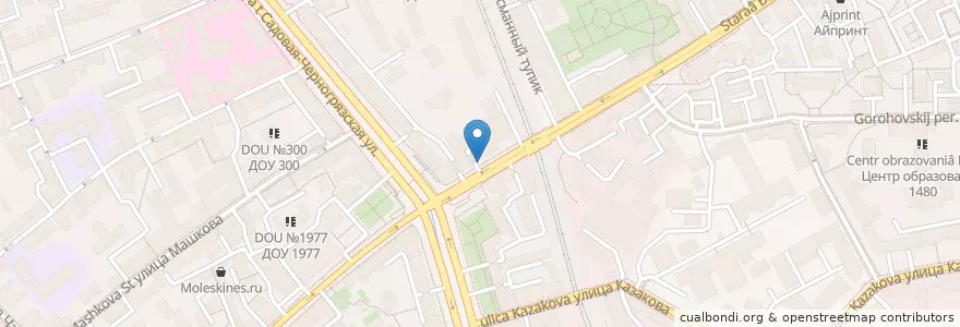 Mapa de ubicacion de Хинкальная №1 en Rusia, Distrito Federal Central, Москва, Distrito Administrativo Central, Басманный Район.