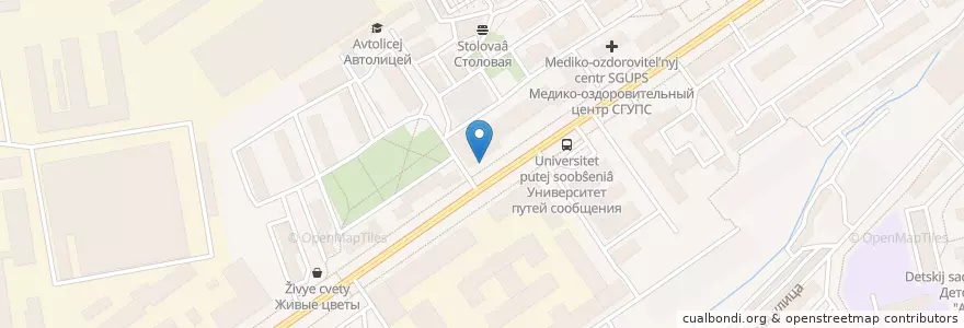 Mapa de ubicacion de ТрансКредитБанк en Rusia, Сибирский Федеральный Округ, Wilayah Novosibirsk, Городской Округ Новосибирск.