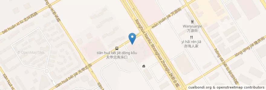 Mapa de ubicacion de Mr. Pizza en 중국, 베이징시, 허베이성, 다싱구.