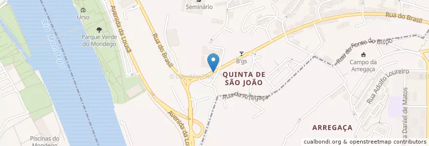 Mapa de ubicacion de Farmácia Rocha en Portugal, Centre, Baixo Mondego, Coïmbre, Coïmbre, Sé Nova, Santa Cruz, Almedina E São Bartolomeu.