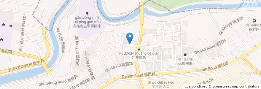 Mapa de ubicacion de 茂樹先生日本料理 en 台湾, 高雄市, 楠梓区.