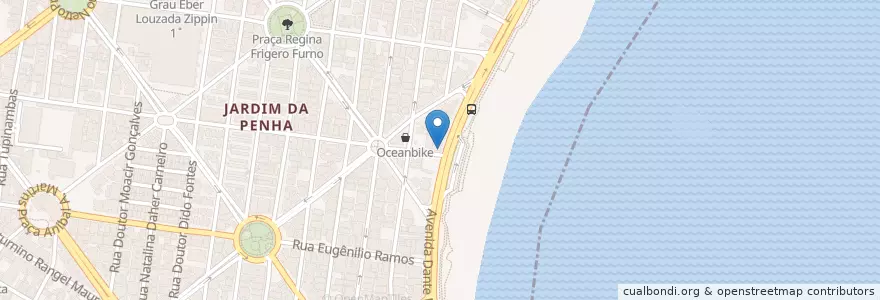 Mapa de ubicacion de Restaurante Portomare en 巴西, 东南部, 圣埃斯皮里图, Região Geográfica Intermediária De Vitória, 维多利亚, Região Metropolitana Da Grande Vitória, Microrregião Vitória.