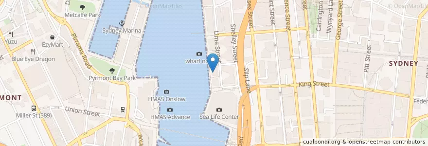 Mapa de ubicacion de Casa di Nico en 澳大利亚, 新南威尔士州, Sydney.