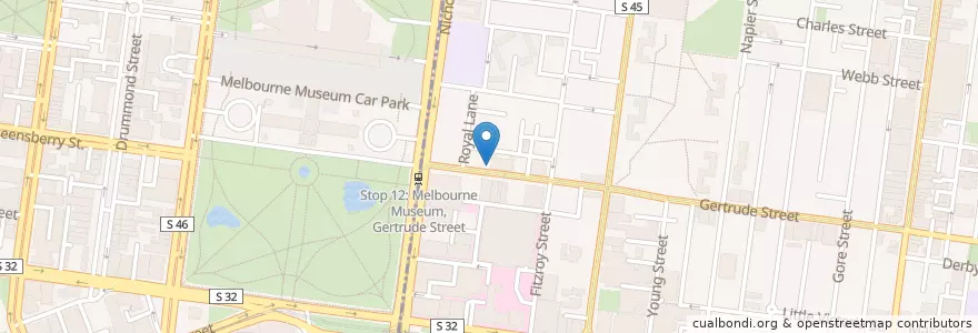 Mapa de ubicacion de Casa Ciuccio en Австралия, Виктория.
