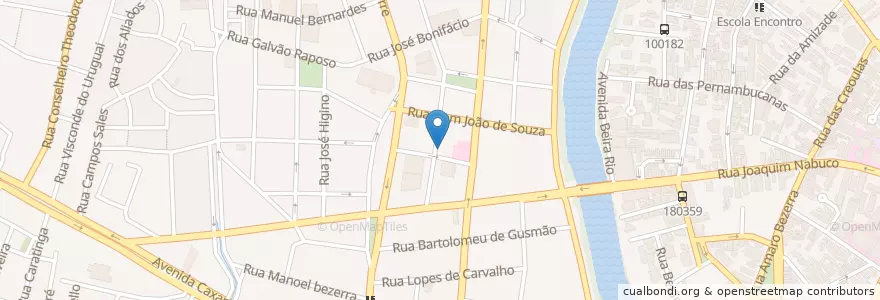 Mapa de ubicacion de Paroquia da Madalena en Бразилия, Северо-Восточный Регион, Пернамбуку, Região Geográgica Imediata Do Recife, Região Geográfica Intermediária Do Recife, Região Metropolitana Do Recife, Ресифи.