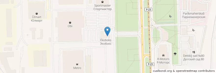 Mapa de ubicacion de Газпромнефть en Russia, Northwestern Federal District, Leningrad Oblast, Saint Petersburg, Московский Район, Округ Пулковский Меридиан.