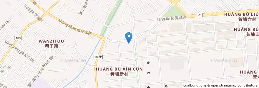Mapa de ubicacion de 成功派出所 en 타이완, 가오슝시, 펑산구.