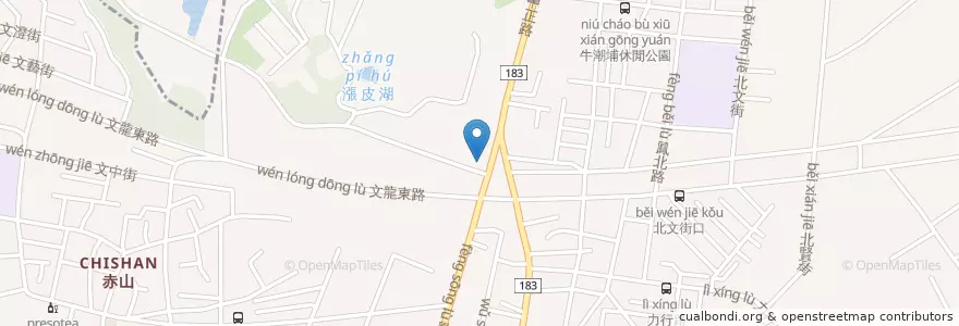 Mapa de ubicacion de 文山派出所 en تايوان, كاوهسيونغ, 鳳山區.