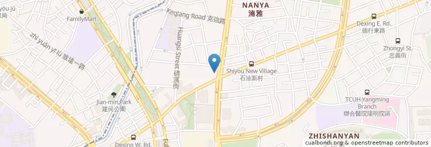 Mapa de ubicacion de 蘭雅派出所 en Taiwan, 新北市, Taipé, 士林區.