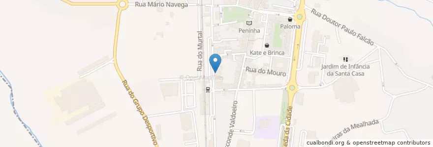 Mapa de ubicacion de Cais Pharma en 葡萄牙, Aveiro, Centro, Baixo Vouga, Mealhada, Mealhada, Ventosa Do Bairro E Antes.
