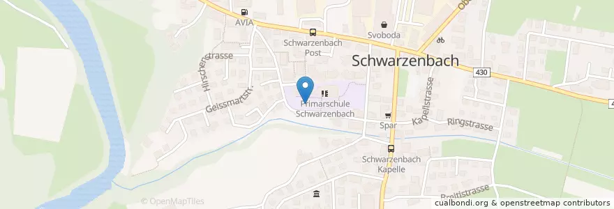 Mapa de ubicacion de Pavillon en Switzerland, Sankt Gallen, Wahlkreis Wil.