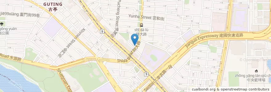 Mapa de ubicacion de Louisa 飲料店 en Taiwán, Nuevo Taipéi, Taipéi.