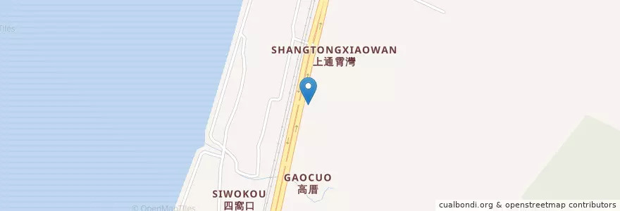 Mapa de ubicacion de 埔口派出所 en 타이완, 타이완성, 먀오리 현, 퉁샤오진.
