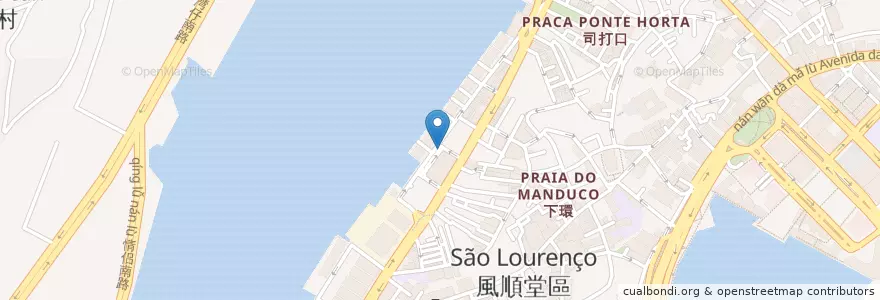 Mapa de ubicacion de 凱泉灣總站 Riviera Macau / Terminal en 中国, 澳門 Macau, 广东省, 澳門 Macau, 珠海市, 香洲区.