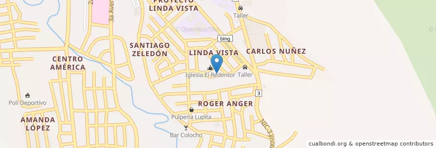 Mapa de ubicacion de Farmacia Logu en 니카라과, Jinotega, Jinotega (Municipio).