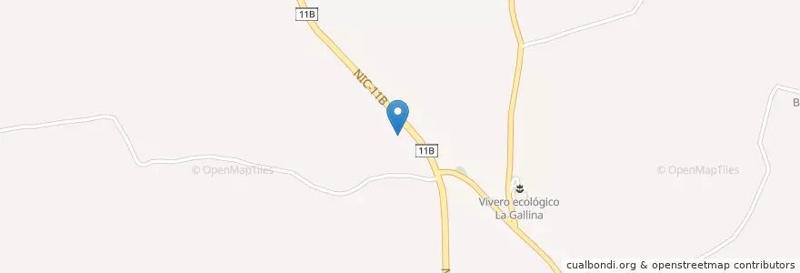Mapa de ubicacion de Mi Viejo Ranchito en ニカラグア, マサヤ県, Catarina (Municipio).