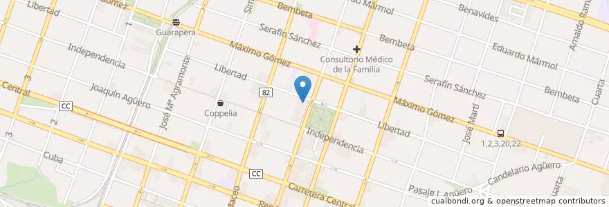 Mapa de ubicacion de El Sótano en كوبا, Ciego De Ávila, Ciego De Ávila, Ciudad De Ciego De Ávila, Ciudad De Ciego De Ávila.