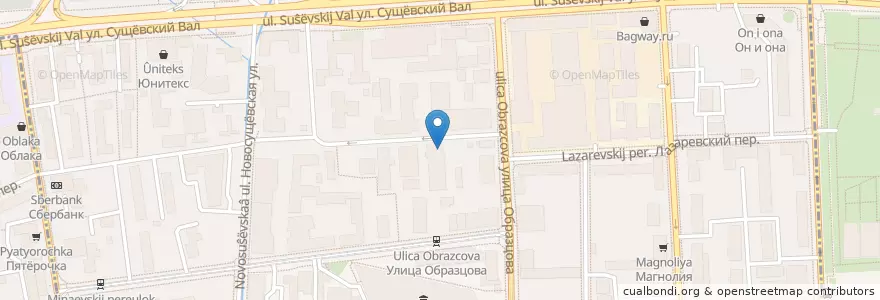 Mapa de ubicacion de Штетл en 러시아, Центральный Федеральный Округ, Москва, Район Марьина Роща.
