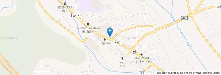 Mapa de ubicacion de のぞみ薬局 en Japan, Präfektur Kyōto, 南丹市.