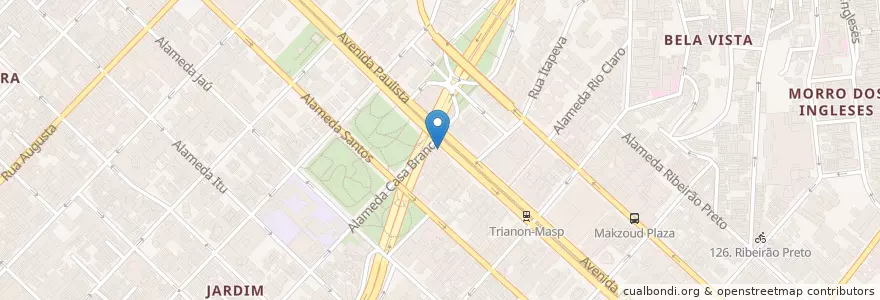 Mapa de ubicacion de Starbucks en Brezilya, Güneydoğu Bölgesi, Сан Паулу, Região Geográfica Intermediária De São Paulo, Região Metropolitana De São Paulo, Região Imediata De São Paulo, Сан Паулу.