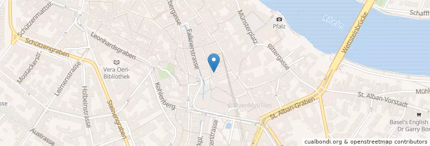 Mapa de ubicacion de Pizzeria Centro en Schweiz/Suisse/Svizzera/Svizra, Basel-Stadt, Basel.