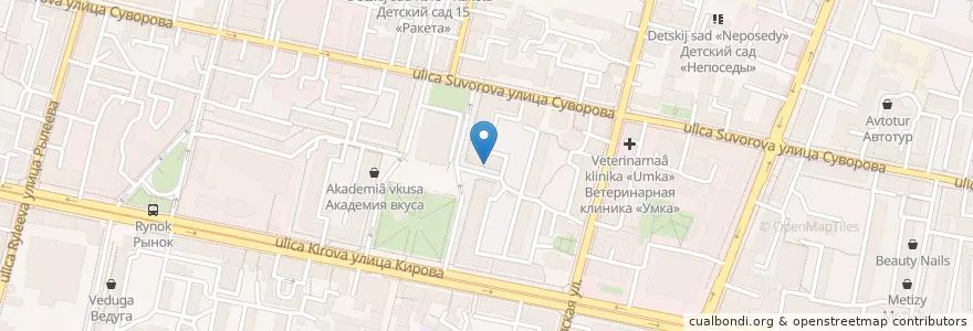 Mapa de ubicacion de Rocket Bar en Россия, Центральный Федеральный Округ, Калужская Область, Городской Округ Калуга.