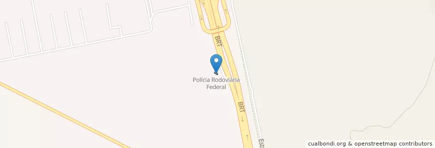 Mapa de ubicacion de Polícia Rodoviária Federal en Brazilië, Regio Centraal-West, Região Integrada De Desenvolvimento Do Distrito Federal E Entorno, Federaal District, Região Geográfica Intermediária Do Distrito Federal, Região Geográfica Imediata Do Distrito Federal, Santa Maria.