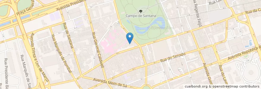 Mapa de ubicacion de Hemorio - Instituto Estadual de Hematologia en Brazilië, Regio Zuidoost, Rio De Janeiro, Região Geográfica Imediata Do Rio De Janeiro, Região Metropolitana Do Rio De Janeiro, Região Geográfica Intermediária Do Rio De Janeiro, Rio De Janeiro.