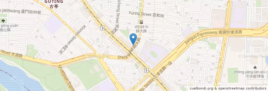 Mapa de ubicacion de 粥潤發 en تايوان, تايبيه الجديدة, تايبيه.
