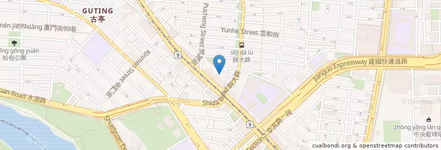 Mapa de ubicacion de 大灶益養生豬腳 en 臺灣, 新北市, 臺北市.