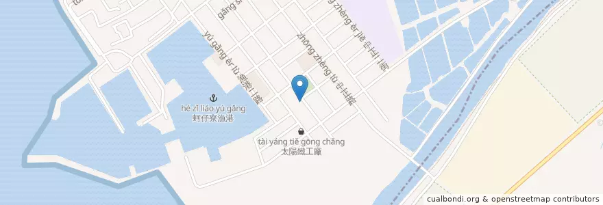 Mapa de ubicacion de 高雄市召會 en 臺灣, 高雄市, 梓官區.