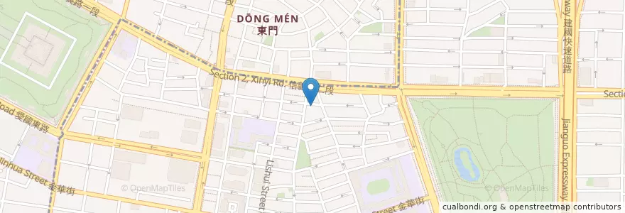 Mapa de ubicacion de 巧克哈客 en Tayvan, 新北市, Taipei, 大安區.