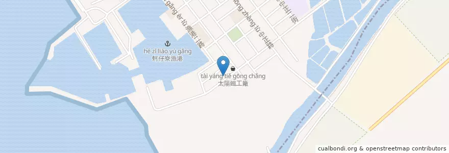 Mapa de ubicacion de 清水殿 en Taiwan, Kaohsiung, Distretto Di Ziguan.