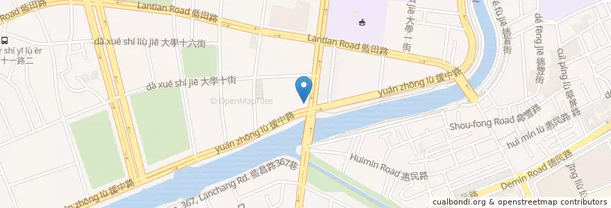 Mapa de ubicacion de 後昌自助餐 en Taiwan, Kaohsiung, 楠梓區.