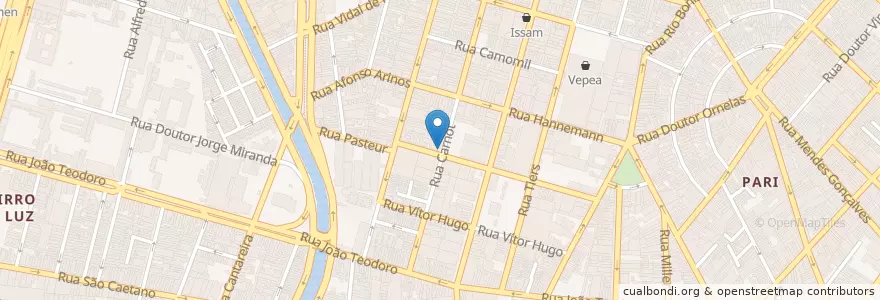 Mapa de ubicacion de Bar Carnot en Brazilië, Regio Zuidoost, São Paulo, Região Geográfica Intermediária De São Paulo, Região Metropolitana De São Paulo, Região Imediata De São Paulo, São Paulo.