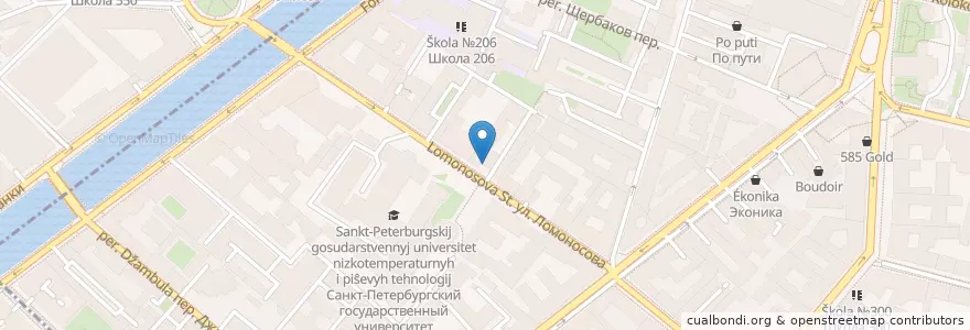 Mapa de ubicacion de Тарелка en Russland, Föderationskreis Nordwest, Oblast Leningrad, Sankt Petersburg, Центральный Район, Владимирский Округ.