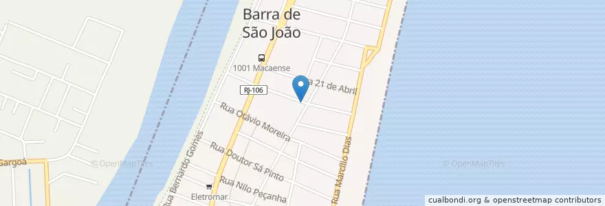 Mapa de ubicacion de Grupo Espírita Casimiro de Abreu en 브라질, 남동지방, 리우데자네이루, Região Geográfica Intermediária De Macaé-Rio Das Ostras-Cabo Frio, Região Geográfica Imediata De Macaé-Rio Das Ostras, Casimiro De Abreu.