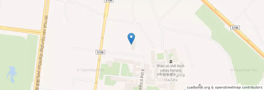 Mapa de ubicacion de 胜利路街道办事处غالىبىيەت يولى كوچا باشقارمىسى en 中国, 新疆维吾尔自治区, 乌鲁木齐市, 天山区, 胜利路街道.