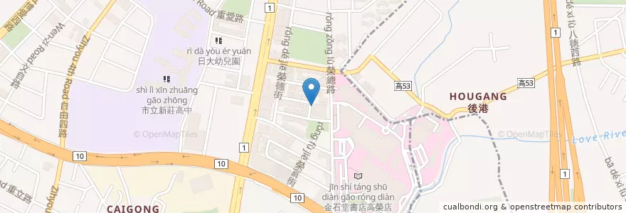 Mapa de ubicacion de 榮佑鐵板燒 en Taiwan, Kaohsiung.